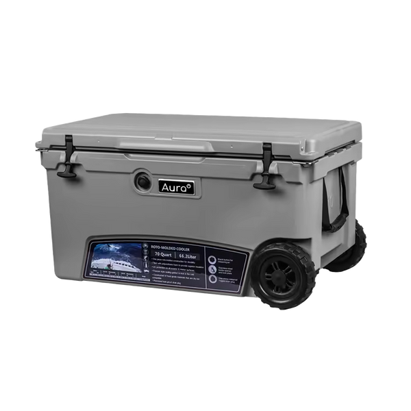 Glacier (66.2 L/70QT) Wheeled Rotomolded Ice Chest Cooler